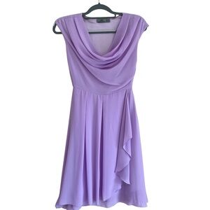 Sleeves Lavender Spring Dress